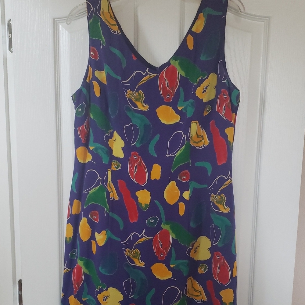 Vibrant Multicolor Mini Dress